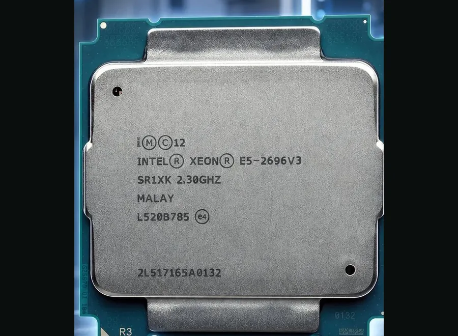 Процессор Xeon E5-2696 V3 без инфографики
