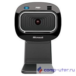 Microsoft LifeCam HD-3000, USB 2.0, 1280*720, автофокус, Mic, Black T3H-00013  RTL 