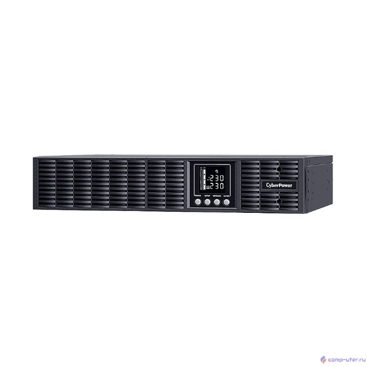 UPS CyberPower PLT2000ELCDRT2U {2000VA/1800W USB/RS-232/EPO/SNMPslot (8 IEC С13)}