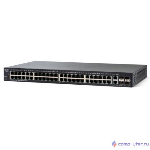 Cisco SB SF350-48P-K9-EU Коммутатор  48-port 10/100 POE Managed Switch 