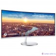 LCD Samsung 34" C34J791WTI белый/серебристый {VA LED Curved 3440x1440 4ms 300cd 3000:1 HDMI DisplayPort USB 7Wx2 AudioOut}