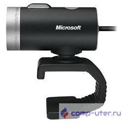 Microsoft LifeCam Cinema USB 2.0, 1280x720, 5Mpix foto, автофокус, Mic, Black/Silver (6CH-00002)
