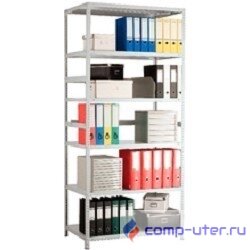 Стеллаж MS 220/100х30/6 (Размеры внешние (ВхШхГ) 2200х1000х300 мм, 6 полок, с единой стойкой) [S24199173602]