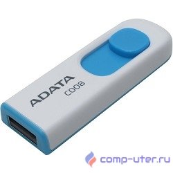 A-DATA Flash Drive 8Gb C008 AC008-8G-RWE {USB2.0, White-Blue}
