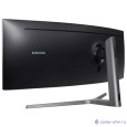 LCD Samsung 49" CHG90 (C49HG90DMI) черный {VA 3840x1080 1ms 144Гц 32:9 350cd 3000:1 178гр/178гр HDMI*2 miniDisplayPort DisplayPort}