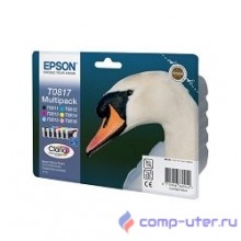 EPSON C13T11174A10/C13T08174A Epson набор картриджей для St. Ph. R270/R390/RX590 (C,M,Y,B,Lc,Lm) (cons ink)