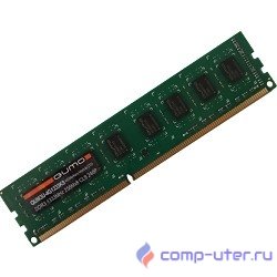 QUMO DDR3 DIMM 4GB (PC3-12800) 1600MHz QUM3U-4G1600K11(R) 256x8chips