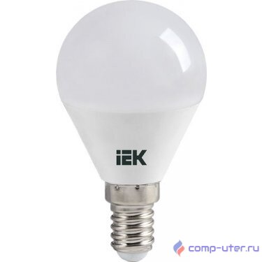 Iek LLE-G45-5-230-40-E14 Лампа светодиодная ECO G45 шар 5Вт 230В 4000К E14 IEK