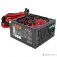 Ginzzu PC600 14CM(Red) 80+ black,APFC,24+4p,2 PCI-E(6+2), 5*SATA, 4*IDE,оплетка, кабель питания,цветная коробка