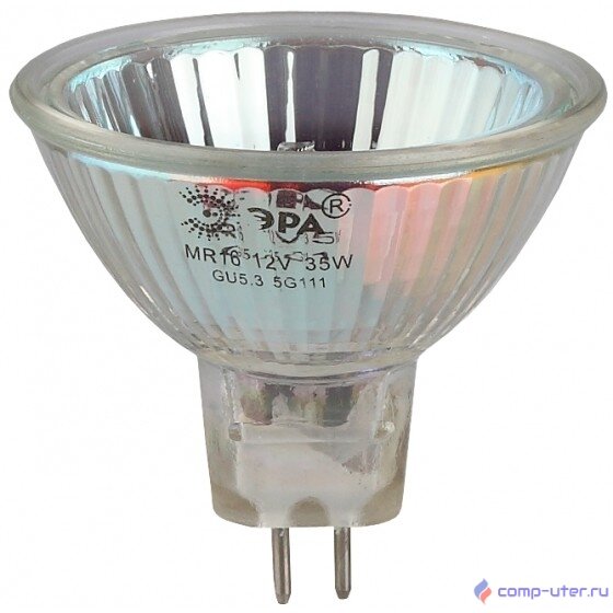 ЭРА C0027363 Лампа галогенная GU5.3-JCDR (MR16) -35W-230V-Cl [JCDR-35-230-GU5.3]