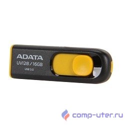 A-DATA Flash Drive 16Gb UV128 AUV128-16G-RBY {USB3.0, Black-Yellow}