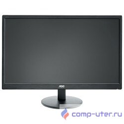 LCD AOC 23.6" E2470SWH/(01) черный {TN+film 1920x1080, 1 ms, 170°/160°, 250 cd/m, 100M:1, DVI, HDMI, D-Sub}