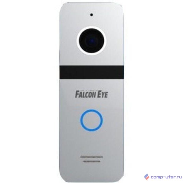Falcon Eye FE-321 (Silver) Вызывная видеопанель: разрешение 800 ТВл; угол обзора 110гр.; ИК подветка;  питание DC 12В;  рабочий диапазон t -30…+60; комплектуется  угловым кронштейном
