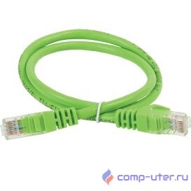 ITK PC02-C5EU-05M Коммутационный шнур (патч-корд), кат.5Е UTP, 0,5м, зеленый