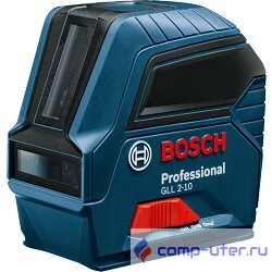 Bosch GLL 2-10 Лазерный нивелир [0601063L00] { 10м, 635 nm, 0.49 кг } 