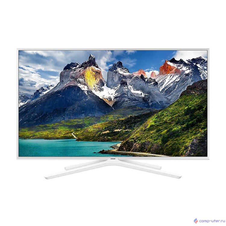 Samsung 43" UE43N5510AUXRU белый {FULL HD/100Hz/DVB-T2/DVB-C/DVB-S2/USB/WiFi/Smart TV (RUS)}