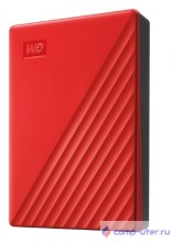 WD My Passport WDBPKJ0040BRD-WESN 4TB 2,5" USB 3.0 red 