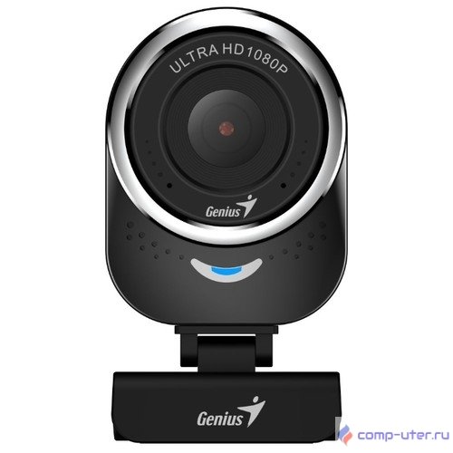 Genius QCam 6000 Black {1080p Full HD, вращается на 360°, универсальное крепление, микрофон, USB} [32200002400]