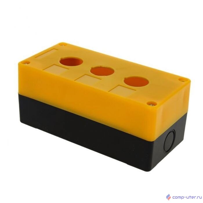EKF cpb-103-o Корпус КП103 пластиковый 3 кнопки желтый EKF PROxima