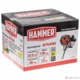 Hammer MTK330 Мотокоса [579029] { 1,16лс/0,85кВт 33см3 нож/леска 255/460мм ремень }