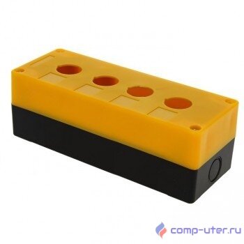 EKF cpb-104-o Корпус КП104 пластиковый 4 кнопки желтый EKF PROxima