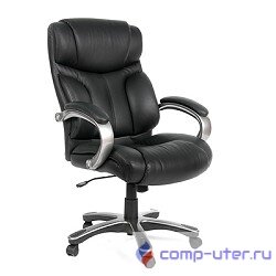 Офисное кресло Chairman  435  кожа черная ,  (6080034)