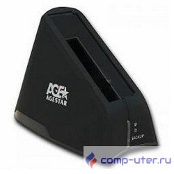 AgeStar SUBT  Докстанция 2,5"/3,5" SATA AgeStar SUBT (BLACK) USB2.0, пластик, черная, BackUp (555137/06129)