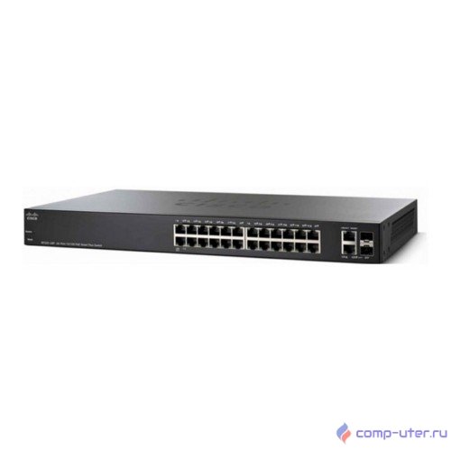 Cisco SB SG250X-24-K9-EU Коммутатор SG250X-24 24-Port Gigabit Smart Switch with 10G Uplinks