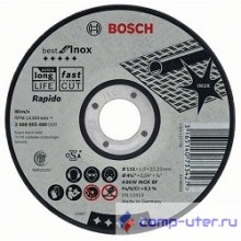 Bosch 2608603500 Отрезной круг Best по нержавейке 230x1,9, прямой