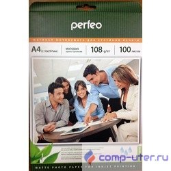 Perfeo PF-MTA4-108/100 Бумага Perfeo матовая 100л, A4 108 г/м2 (M05)