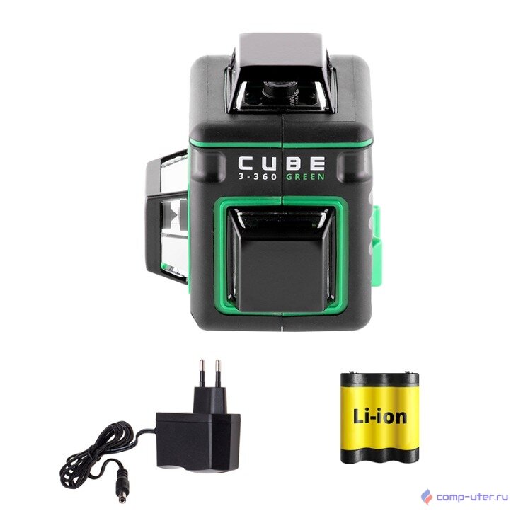 ADA Cube 3-360 GREEN Basic Edition Построитель лазерных плоскостей [А00560]