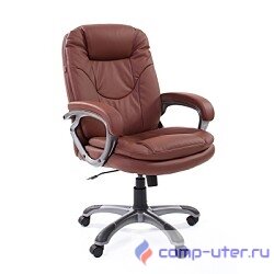 Офисное кресло Chairman  668  экопремиум коричневый,  (6082572/7007678)
