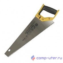Ножовка STAYER "SUPER CUT" по дереву, 2-комп. пластиковая ручка, 3D-заточка, закаленный зуб, 7 TPI (3,5мм), 400мм [1512-40]