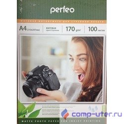 Perfeo PF-MTA4-170/100 Бумага Perfeo матовая 100л, A4 170 г/м2 (M04)