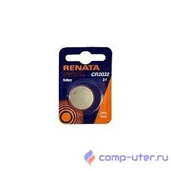 Renata CR2032- 1BL (10/300/31500) (1 шт. в уп-ке) 