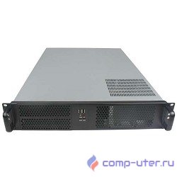 Exegate EX264269RUS Серверный корпус Exegate Pro 2U390-04 <RM 19",  высота 2U, глубина 390, без БП, USB>
