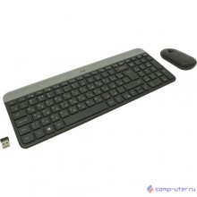Комплект: клавиатура+мышь Logitech MK470 Wireless Combo (графит) (920-009206)