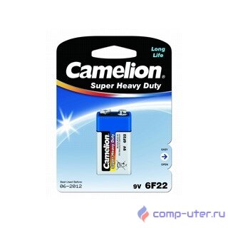 Camelion 6F22 Blue BL-1 (6F22-BP1B, батарейка,9В) (1 шт. в уп-ке) 