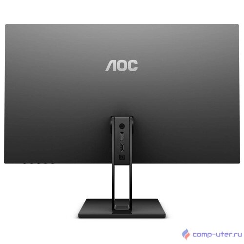 LCD AOC 27" 27V2Q(00/01) черный {IPS 1920x1080 5ms 75hz178/178 250cd 1000:1 HDMI(1.4) DisplayPort(1.2) AMDFreeSync AudioOut}