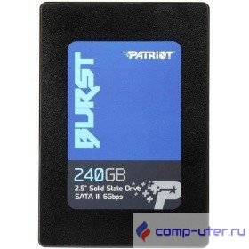 Patriot SSD 240Gb Burst PBU240GS25SSDR {SATA 3.0}