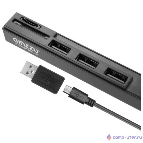 USB 2.0 Card readerGR-513UB + HUB 