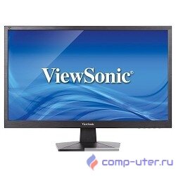 LCD ViewSonic 23.6" VA2407H черный {TN LED, 1920x1080, 5 ms, 170°/160°, 250 cd/m, 20M:1, D-Sub, HDMI}