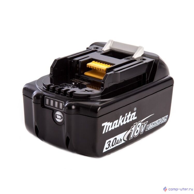 Makita Аккумулятор тип BL1830,18В,3Ач Li-ion,коробка,с индикатором [197599-5]