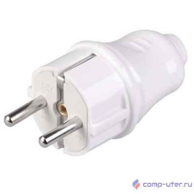 Iek EVP10-16-01-K01 ВПп10-01-Ст Вилка разборная прямая с з/к 16А белая