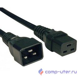 Hyperline PWC-IEC19-IEC20-5.0-BK Кабель питания IEC 320 C19 - IEC 320 C20 (3x1.5), 5 м