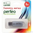 Perfeo USB Drive 8GB E01 Silver PF-E01S008ES