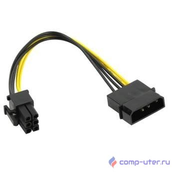 ORIENT C511, Переходник питания для PCI-Ex видеокарт Molex 4pin (M) -> 6pin