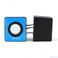Гарнизон GSP-100, синий/черный, 2 Вт, материал- пластик, USB - питание					