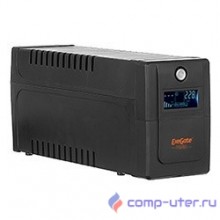 Exegate EP285561RUS ИБП ExeGate Power Smart ULB-650.LCD.AVR.EURO.RJ.USB <650VA/360W, LCD, AVR, 2 евророзетки, RJ45/11, USB, Black>