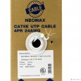 NEOMAX [NM10001] Кабель UTP cat.5e  4 пары (305 м) 0.486мм Медь  PVC jacket